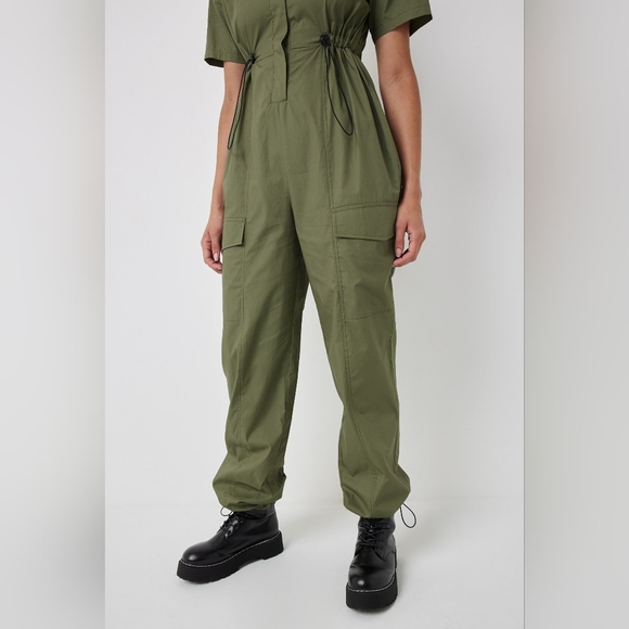 BNWT ARDENE CARGO PARACHUTE JUMPSUIT SZ XS - Picture 2 of 5